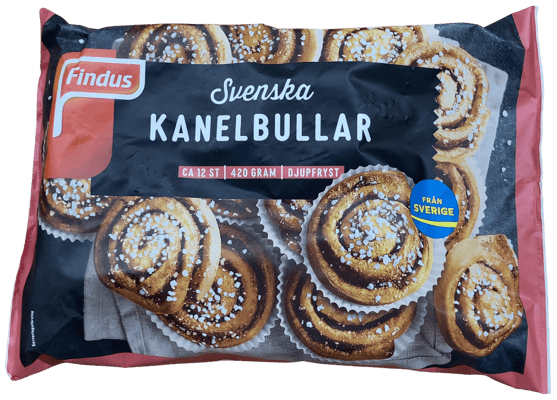 Findus sænskir kanilsnúðar 420 g