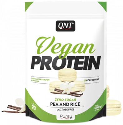 Qnt whey protein vanilla macaroon 500 gr