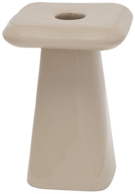 Candle Holder Roca Medium Warm Grey