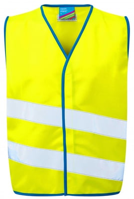 Leo NeonStars barna vesti, gult