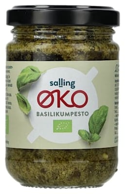 Salling ØKO lífrænt basilíkupestó 130 g