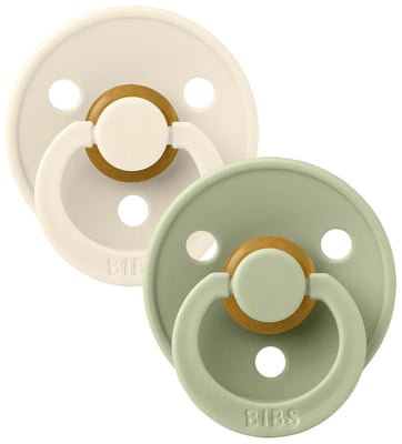 Colour gómlaga Ivory/Sage Stærð 1 2pk