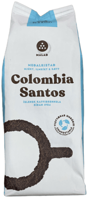 Te & Kaffi Colombia Santos Malað 400 g