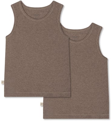 Cuno nærbolir – Brown melange 2 stk