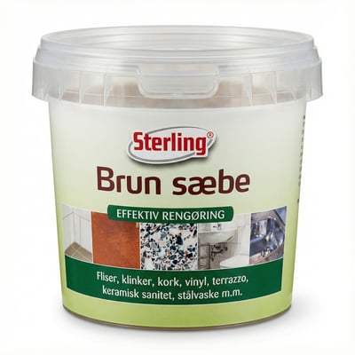 Sterling brún sápa 500 g