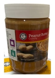 Euro Shopper hnetusmjör crunchy 350 g