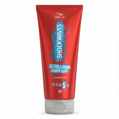 Wella Shockwaves ofursterkt Power Hold hárgel 200 ml