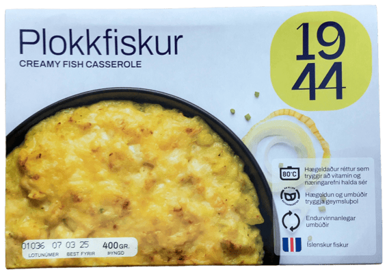 SS Plokkfiskur rjómalagaður fiskréttur 400 g