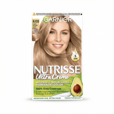 Garnier Nutrisse Ultra Creme 8.132 ljósblondur Nude