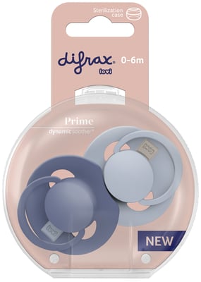 Dynamic Snuð Prime 6-18 mánaða 2 í boxi