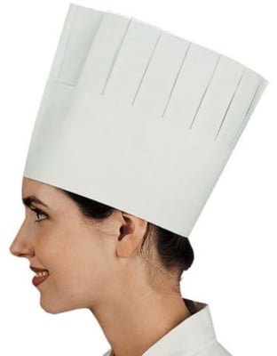 Kokkahúfa pappír 19 cm.