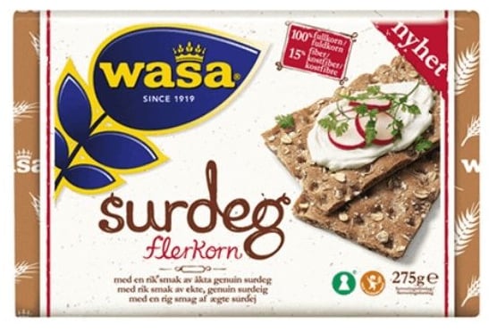 Wasa súrdeigs fjölkorn 280 g