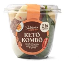 Sælkerinn snarlbox ketó kombó 185 g