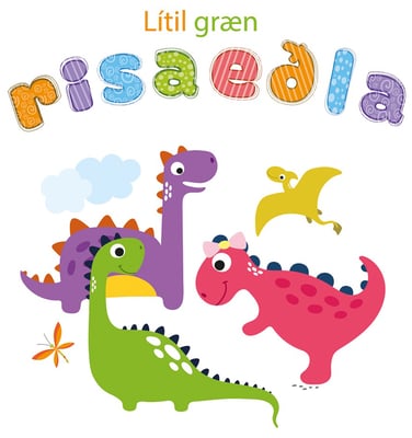 Lítil græn risaeðla