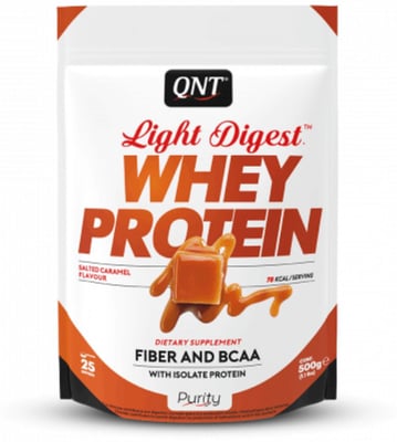 QNT Life Light Digest Mysuprótein Saltkaramella 500 g