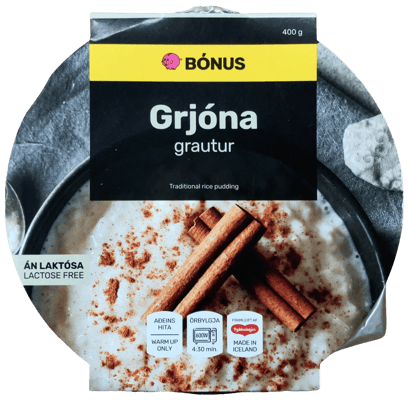 Bónus Laktósalaus Grjónagrautur 400 g