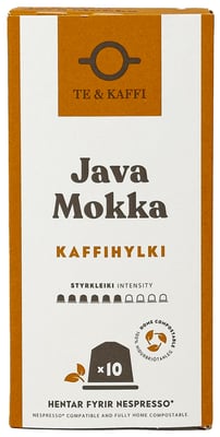 Te & Kaffi Java Mokka kaffihylki 10 stk.