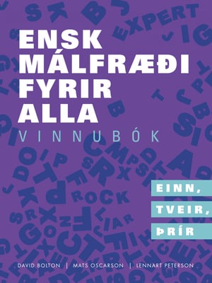 Einn, tveir, þrír - ensk málfræði fyrir alla - vinnubók