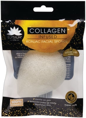 Elysium spa Collagen Konjac andlit svampur
