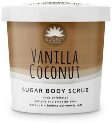 Elysium Spa Vanillu sykur líkamsskrúbbur 200 gr