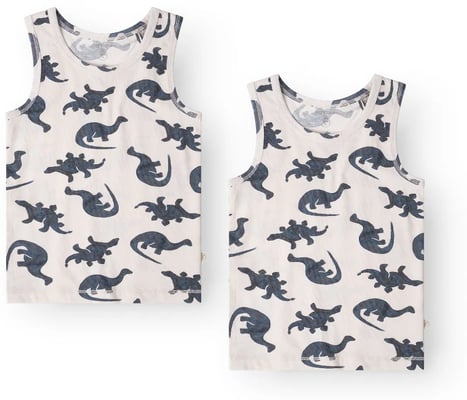Emil nærbolur – 2-pack – Mono dino