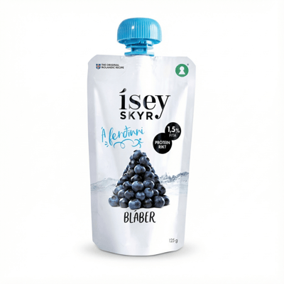 Ísey á ferðinni bláber 125 gr