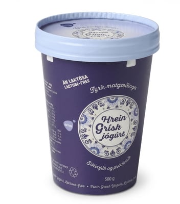 Arna Grískt jógúrt hreint 500 gr