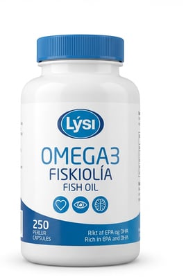 Lýsi omega-3 250 stk