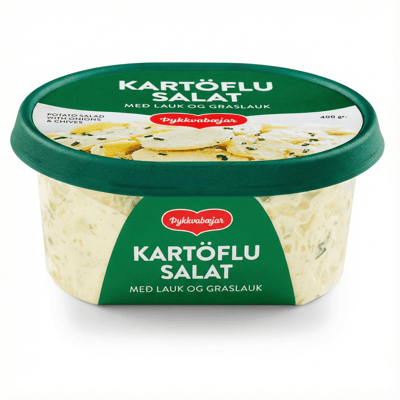 Þykkvabæjar hrásalat m/ lauk og graslauk 400 gr