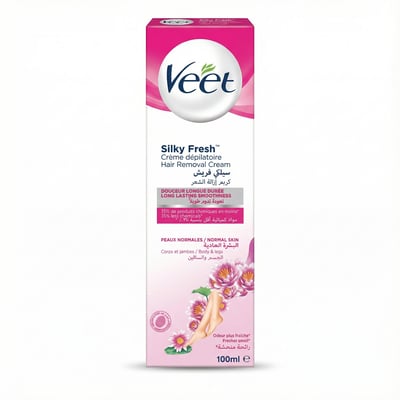 Veet Silky Fresh háreyðingarkrem fyrir venjulega húð 100 ml
