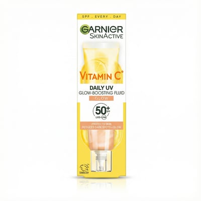 Garnier SkinActive C-vítamín daglegur UV ljómaaukandi vökvi SPF 50+ 40 ml