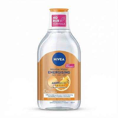 Nivea orkugefandi míselluvatn 400 ml