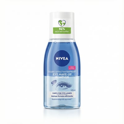 Nivea Lash Expert tvívirkur augnfarðahreinsir fyrir vatnsheldan farða 125 ml