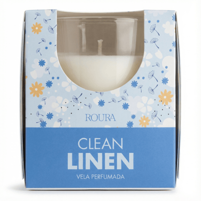 Roura ilmkerti með hreinum línilmi 125 g