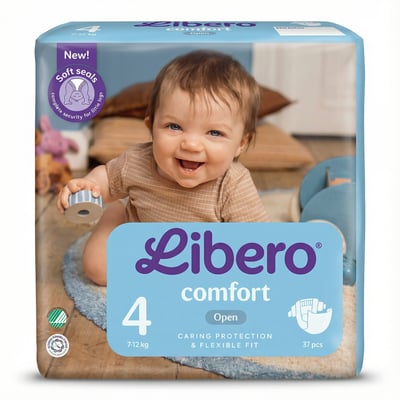 Libero Comfort 4 7-12 kg 37 stk