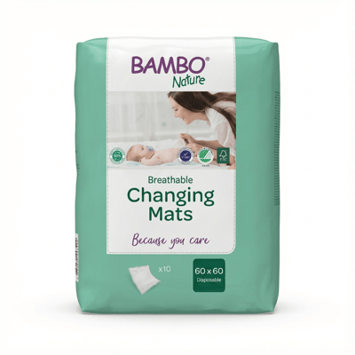 Bambo Nature öndunargóðar skiptimottur 10 stk