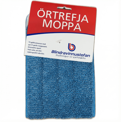 Blindravinnustofan Örtrefja Moppa