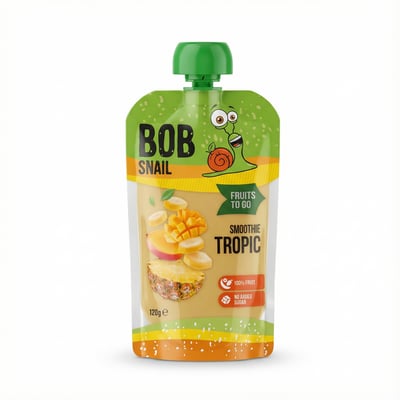 Bob Snail hitabeltis banana-, ananas- og mangóþeytingur 120 g