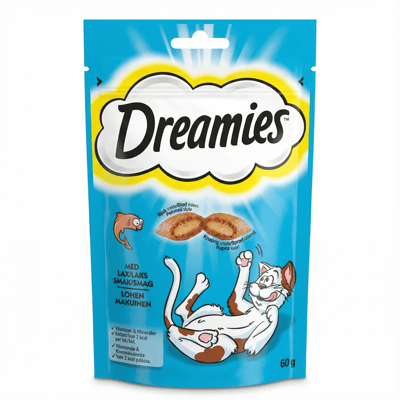 Dreamies lax kattnammi 60 g