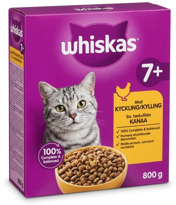 Whiskas 7+ kjúklingur 800 g