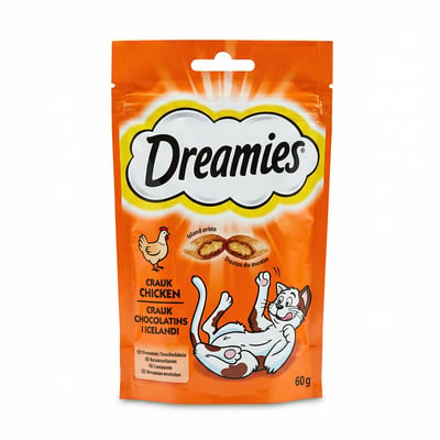 Dreamies Kattasnakk Með Kjúklingi 60 g