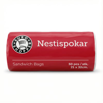 Euro Shopper Nestispokar 50 stk