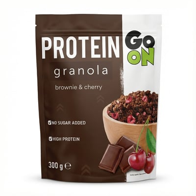 Go On próteingranóla með brownie og kirsuberjum 300 g