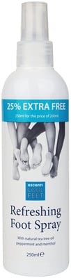 Escenti Cool Feet frískandi fótasprey 250 ml