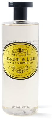Naturally European Ginger & Lime Sturtusápa 500 ml