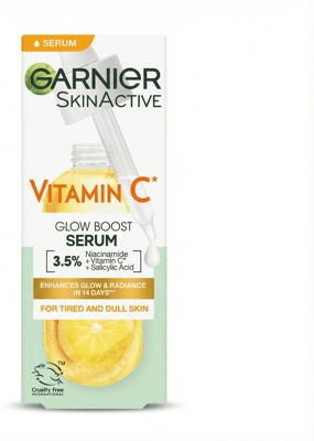 Garnier SkinActive C-vítamín ljómaaukandi serum 30 ml