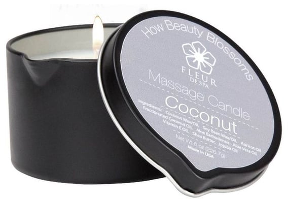 Fleur de Spa nuddkerti Coconut