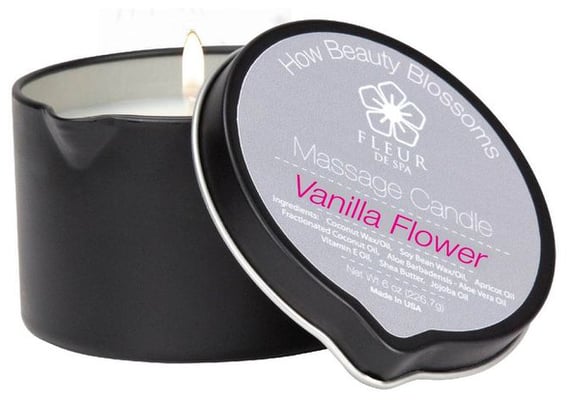 Fleur de Spa nuddkerti Sweet Vanilla Flower