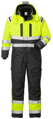 Fristads Airtech kuldagalli HiViz gulur/svartur