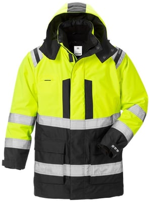 Fristads Airtech vetrarúlpa HiViz gul/svört